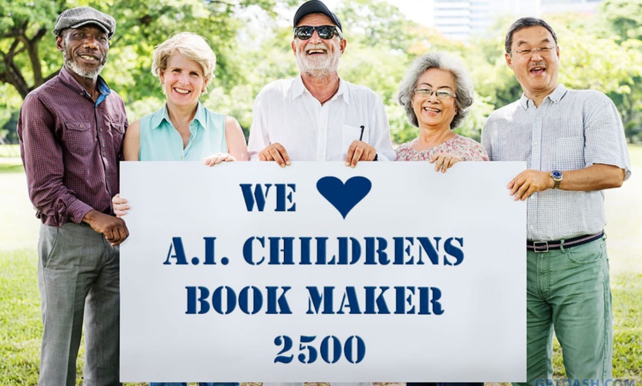 Create children’s books easily using templates and illustrations.