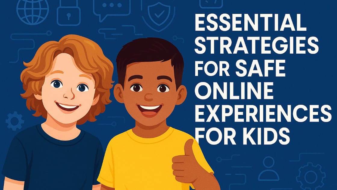 Digital parenting strategies ensuring child online safety guide.