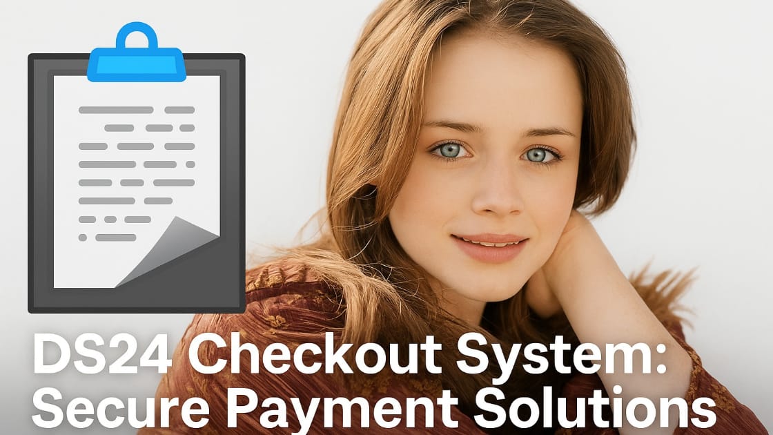 DS24 secure efficient checkout system for modern businesses.
