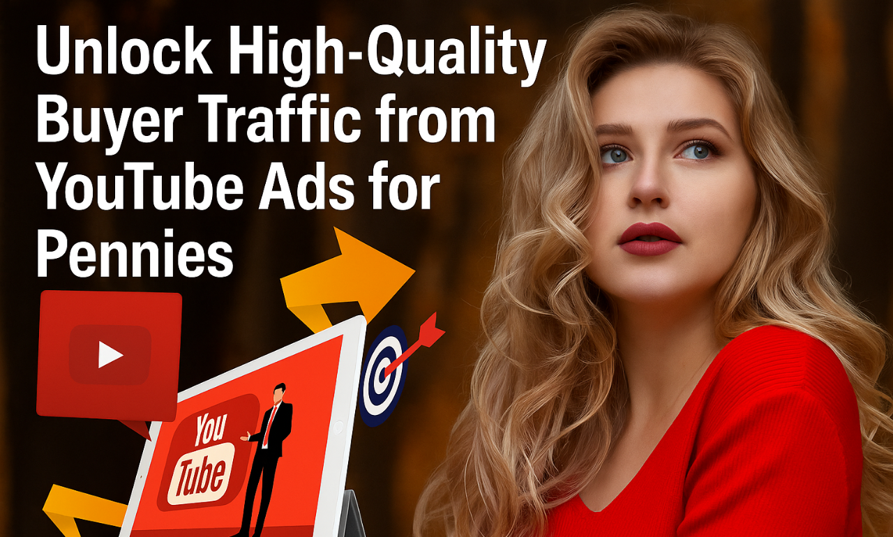 Dominate YouTube Ads: Affordable Traffic, Convert More Buyers.