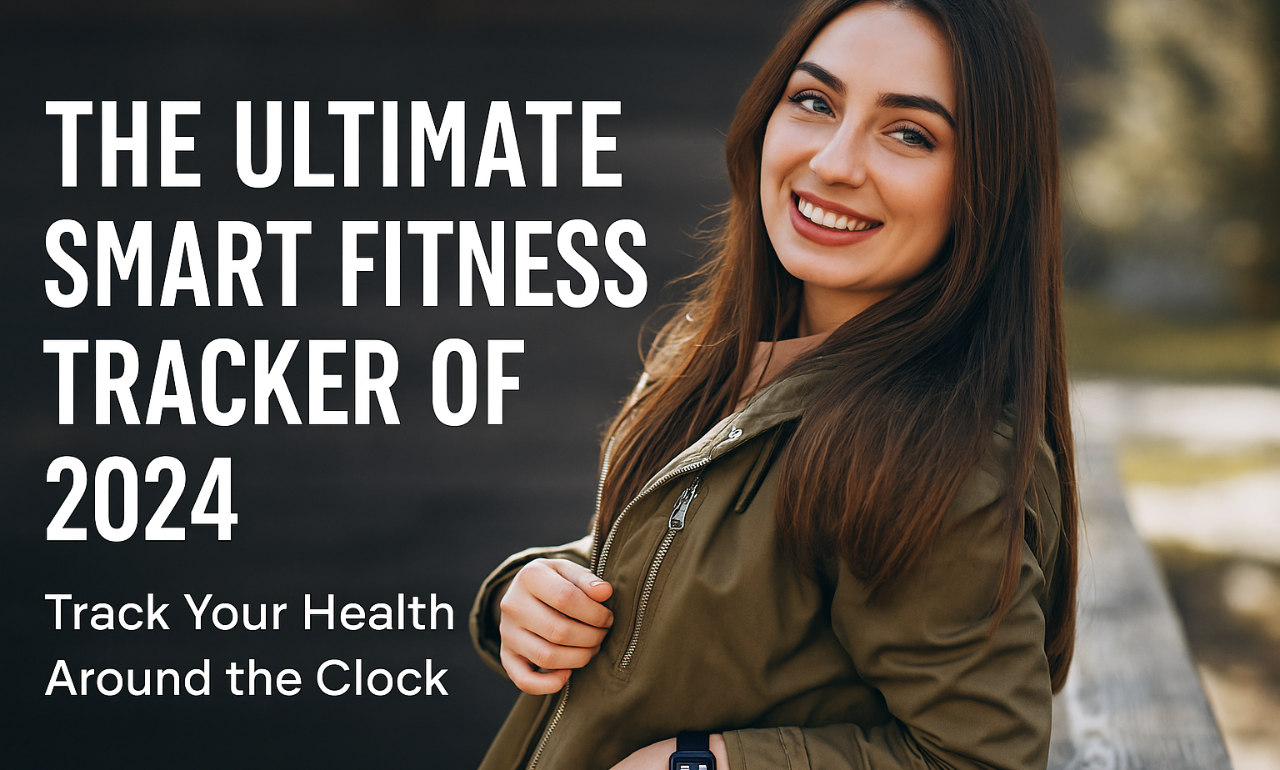2024 Smart Fitness Tracker: Health, GPS, Waterproof, 14-Day Battery