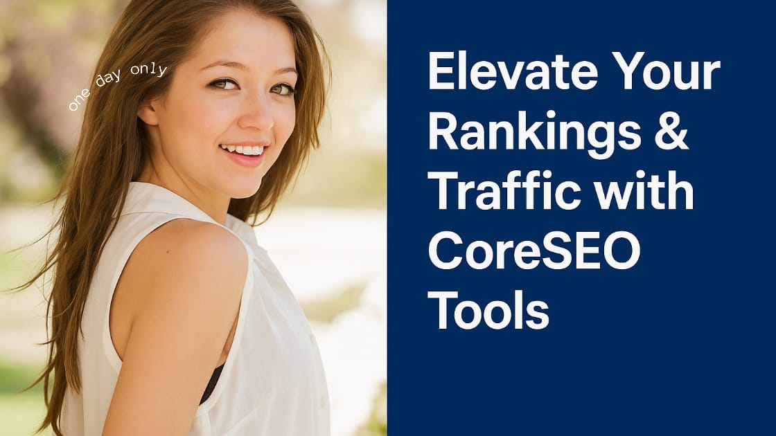 CoreSEO tools boost SEO rankings and organic traffic.