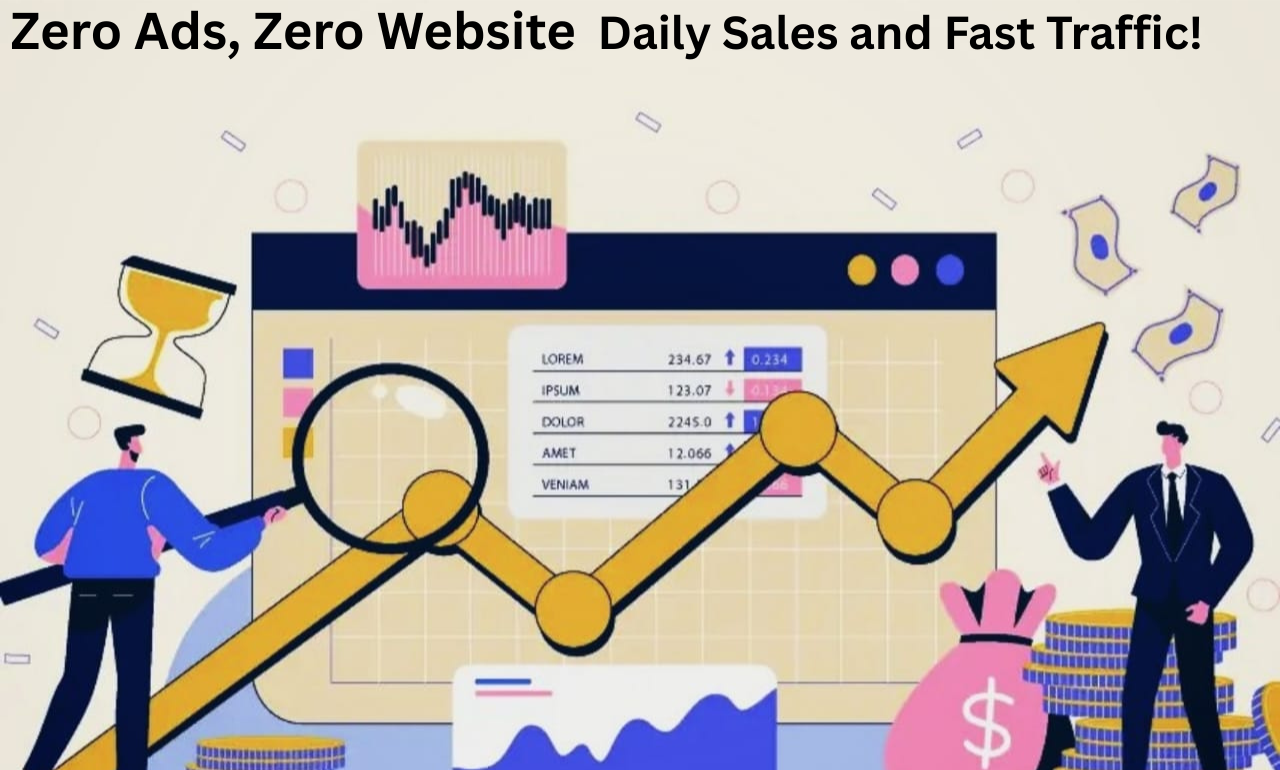 Secret traffic method generates sales without ads or websites